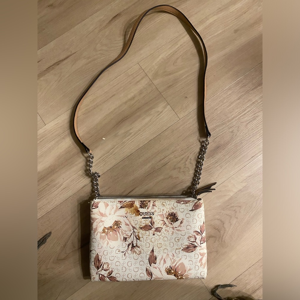 Guess floral purse